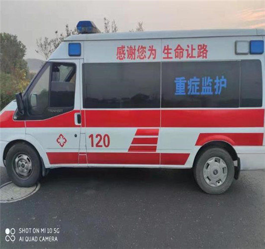 雷鸣镇救护车出租服务案例3